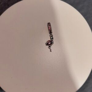 Pandora flamingo charm